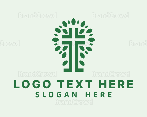 Leaf Cross Fellowship Logo