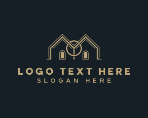 Renovation - House Construction Repair logo design