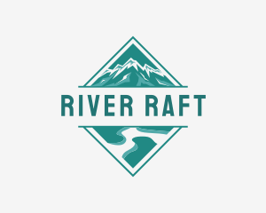 Mountain River Adventure logo design