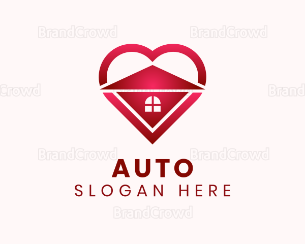 Heart Home Realtor Logo