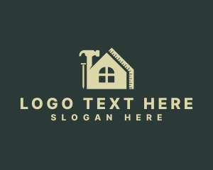 Nail - Hammer House Renovation logo design