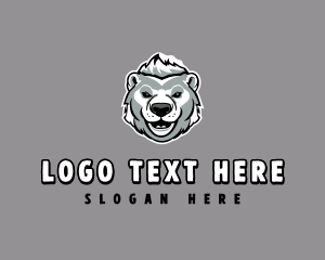 Polar Bear Cooling logo design