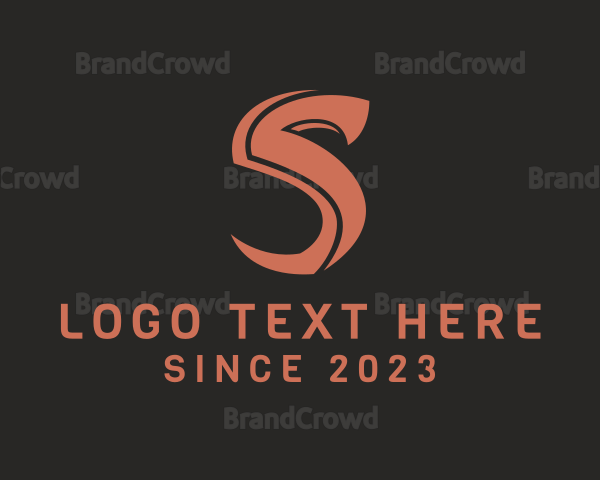 Skate Brand Letter S Logo