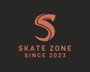 Skate - Skate Brand Letter S logo design