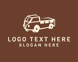 Farm Truck - Retro Farm Truck logo design