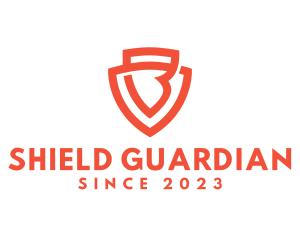 Defender - Minimalist Shield Letter B logo design