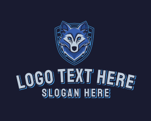 Shield - Wild Wolf Gaming logo design