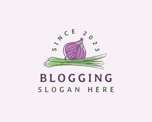 Market - Onion Vegetable Crop logo design