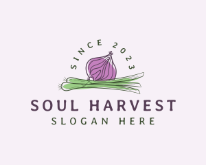 Onion Vegetable Crop logo design