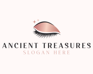 Beauty Cosmetic Lashes logo design