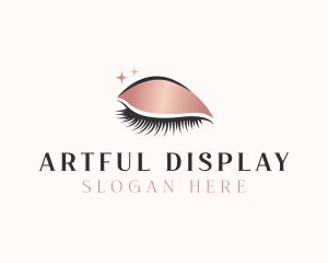 Beauty Cosmetic Lashes logo design