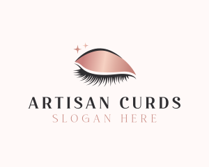 Beauty Cosmetic Lashes logo design