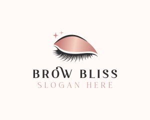 Beauty Cosmetic Lashes logo design