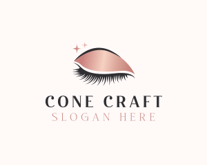 Beauty Cosmetic Lashes logo design