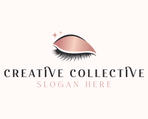 Beauty Cosmetic Lashes logo design