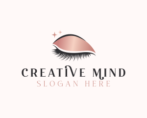 Beauty Cosmetic Lashes logo design