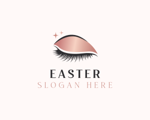 Eyelashes - Beauty Cosmetic Lashes logo design