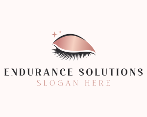 Beauty Cosmetic Lashes logo design