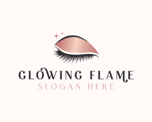 Beauty Cosmetic Lashes logo design