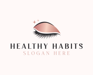 Beauty Cosmetic Lashes logo design