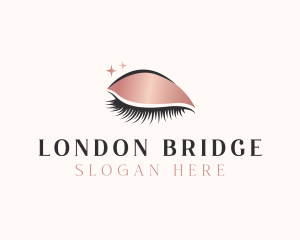 Beauty Cosmetic Lashes logo design