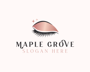 Beauty Cosmetic Lashes logo design