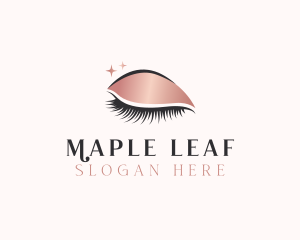 Beauty Cosmetic Lashes logo design