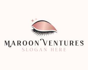 Beauty Cosmetic Lashes logo design