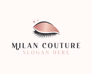 Beauty Cosmetic Lashes logo design