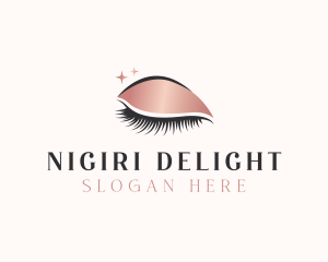 Beauty Cosmetic Lashes logo design