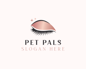 Beauty Cosmetic Lashes logo design