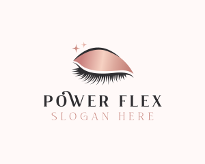 Beauty Cosmetic Lashes logo design