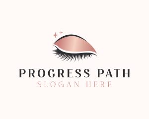 Beauty Cosmetic Lashes logo design