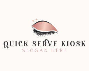 Beauty Cosmetic Lashes logo design