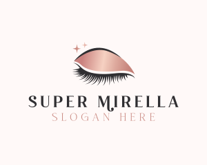 Beauty Cosmetic Lashes logo design