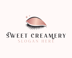 Beauty Cosmetic Lashes logo design