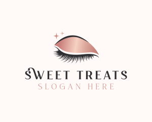 Beauty Cosmetic Lashes logo design