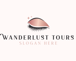 Beauty Cosmetic Lashes logo design