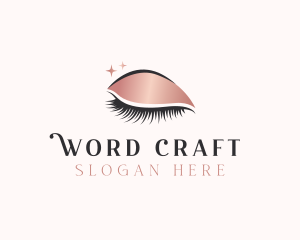 Beauty Cosmetic Lashes logo design