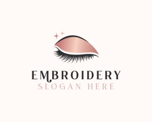 Beauty Cosmetic Lashes logo design