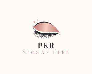 Beauty Cosmetic Lashes logo design