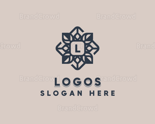 Floral Leaf Styling Logo