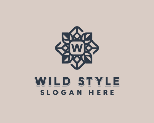 Floral Leaf Styling logo design