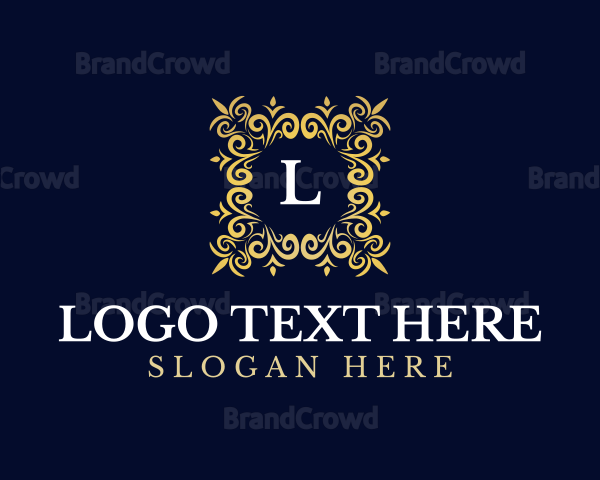 Vintage Ornamental Luxury Logo