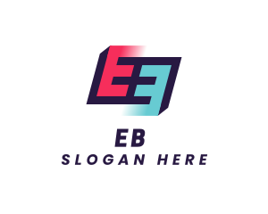 Professional - Gaming Tech Letter EE logo design