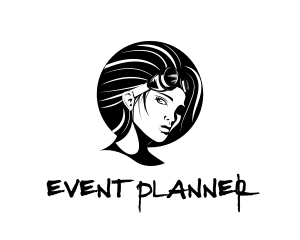 Gaming - Black Steampunk Goggles Woman Gaming logo design