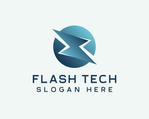 Flash - Flash Lightning Electrician logo design