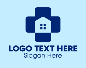 Healthcare - Blue Cross House logo design