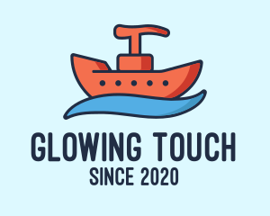 Moisturizer - Liquid Sanitizer Boat logo design