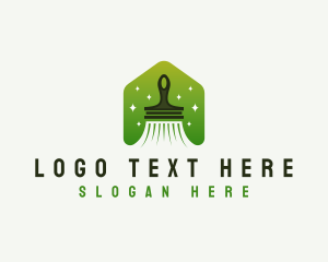 Painting - Paint Brush Remodeling logo design
